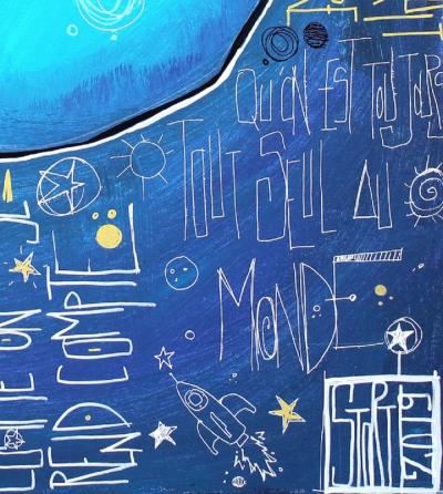 Yohan STORTI - Tout seul au monde, 2020 - Sérigraphie signée et numérotée 2