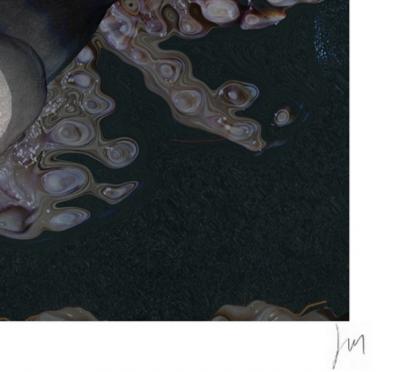 Lionel MORATEUR - La chute des corps I, 2019 - Sérigraphie signée et numérotée 2