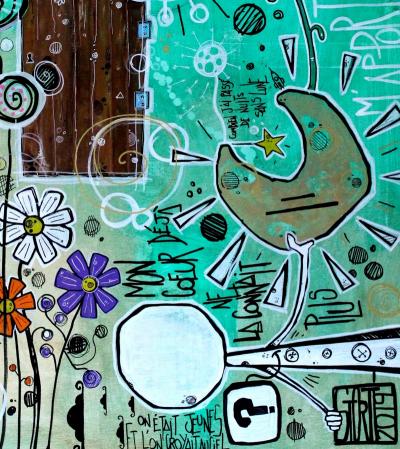 Yohan STORTI - Le temps des fleurs, 2020 - Sérigraphie signée et numérotée 2