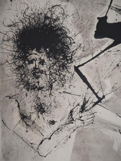 Salvador DALI - Mythologie, Zeus, 1964 - Gravure originale signée au crayon 2