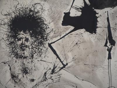 Salvador DALI - Mythologie, Zeus, 1964 - Gravure originale signée au crayon 2