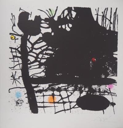 Joan MIRO : La Nuit Tentaculaire - Lithographie originale Signée 2