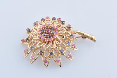 Lot De 3 Broches (pins) Vintage Singer En Or 10 Carats - Occasion