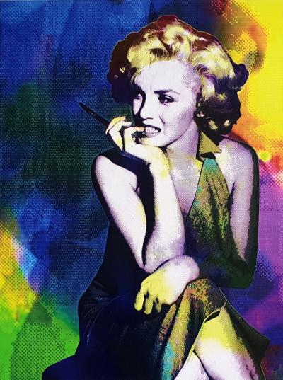 Vincent SABATIER - Marilyn, 2019 - Sérigraphie signée au crayon 2
