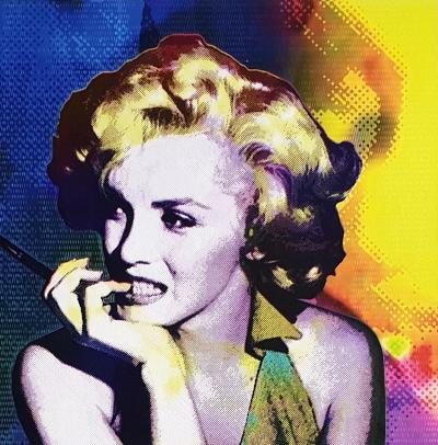 Vincent SABATIER - Marilyn, 2019 - Sérigraphie signée au crayon 2