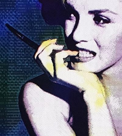 Vincent SABATIER - Marilyn, 2019 - Sérigraphie signée au crayon 2