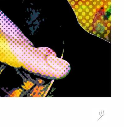 Vincent SABATIER - Bowie, 2019 - Sérigraphie signée au crayon 2