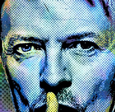 Vincent SABATIER - Bowie, 2019 - Sérigraphie signée au crayon 2