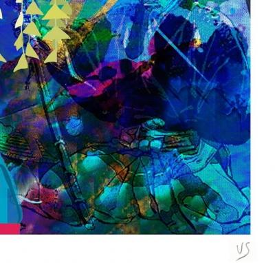 Vincent SABATIER - Force et douceur II, 2019 - Sérigraphie signée au crayon 2