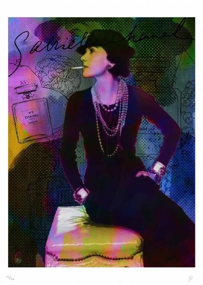 Vincent SABATIER - Coco, 2019 - Sérigraphie signée au crayon 2