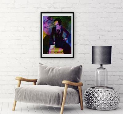 Vincent SABATIER - Coco, 2019 - Sérigraphie signée au crayon 2
