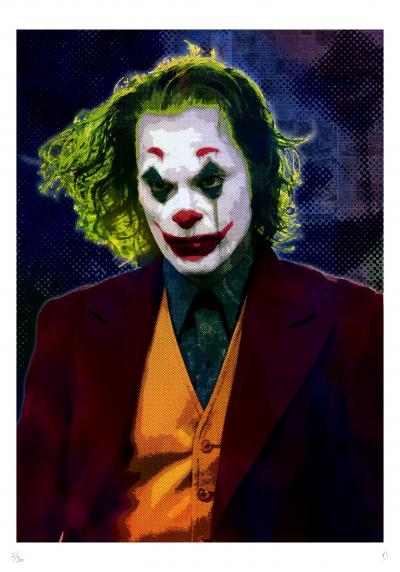 Vincent SABATIER - Joker, 2019 - Tirage pigmentaire original signé et numéroté 2