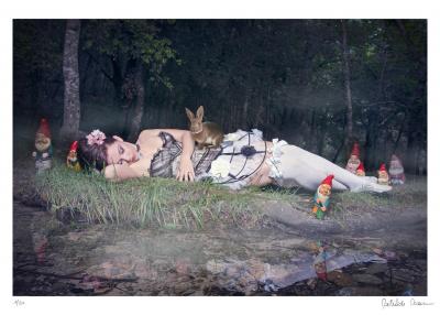 Mathilde OSCAR - Blanche-neige, le sommeil, 2019 - Sérigraphie signée et numérotée 2