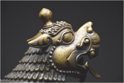 Birmanie - Chimère en bronze, première moitié du XXème siècle 2