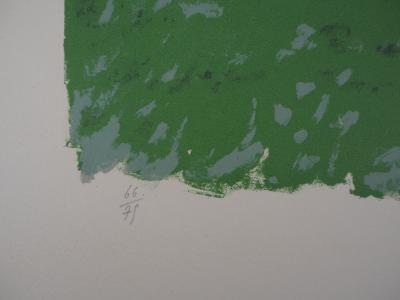 Maurice BRIANCHON : Le centre Equestre, 1956 - Lithographie originale Signée 2