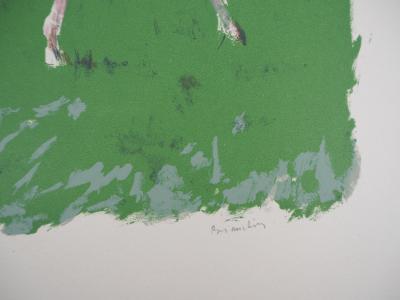 Maurice BRIANCHON : Le centre Equestre, 1956 - Lithographie originale Signée 2