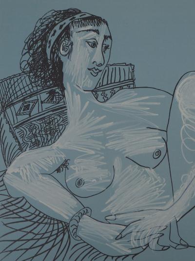 Pablo PICASSO (d’après) - Nu dans un fauteuil, Lithographie signée 2