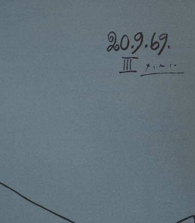 Pablo PICASSO (d’après) - Nu dans un fauteuil, Lithographie signée 2