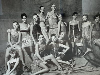 Santé D’ORAZIO - Mannequins (campagne Versace), 1990 - Photographie 2