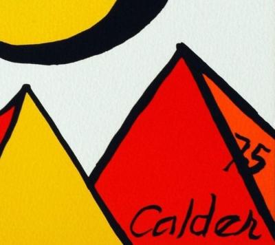 Alexander CALDER - Petite composition, 1975  - Lithographie 2