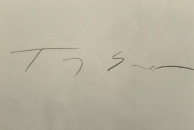 Tony SOULIÉ - CHEROKEE- Lithographie originale signée au crayon 2