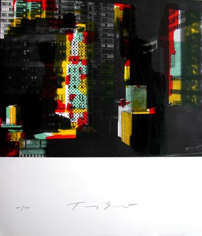 Tony SOULIÉ - New York - Lithographie originale en édition limitée 2