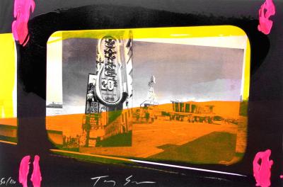 Tony SOULIÉ - Roaring- Lithographie originale signée 2