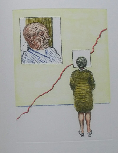 Roger Raveel - Verbeelding en werklijkheid - Gravure originale 2