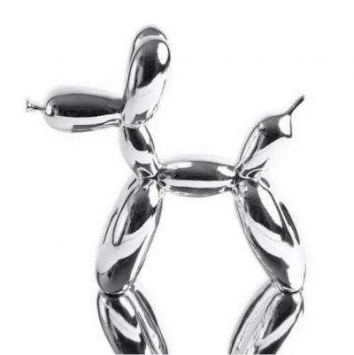 Editions Studio d’après Jeff Koons - Balloon Dog Silver - Sculpture 2