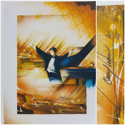 Raymond POULET - Instruments de musique - Ensemble de quatre lithographies signées au crayon 2