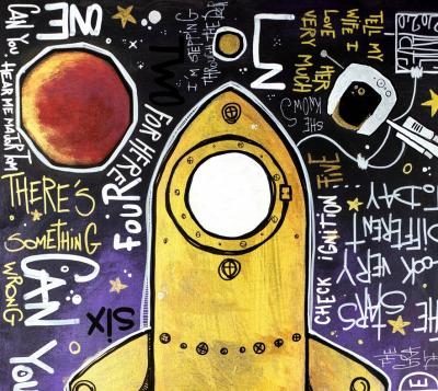 Yohan STORTI - Space oddity, 2020 - Sérigraphie signée et numérotée 2