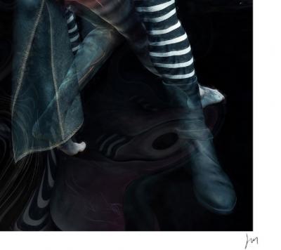 Lionel MORATEUR - Dracula, 2019 - Sérigraphie signée et numérotée 2