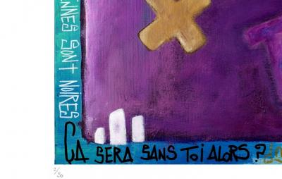 Yohan STORTI - Pas là, 2020 - Sérigraphie signée et numérotée 2
