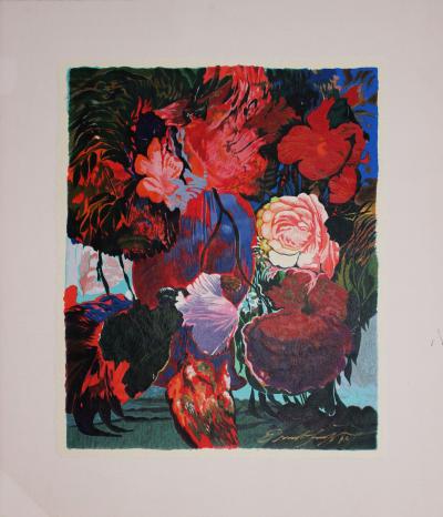 Ernst FUCHS - Fiori - Sérigraphie signée 2