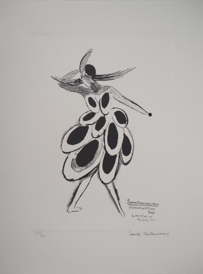 Sonia DELAUNAY (d’après) - Robe Espagnole - Lithographie Signée 2