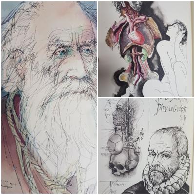 Ambroise PARE - Les œuvres- Illustré par Hans Erni, Michel Ciry, P.Y Trémois 2