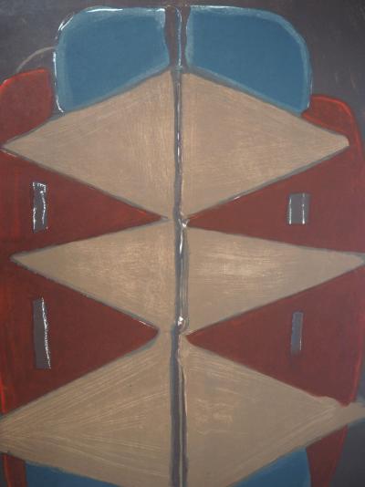 Georges BRAQUE- Composition abstraite, 1959 - Lithographie originale signée au crayon 2