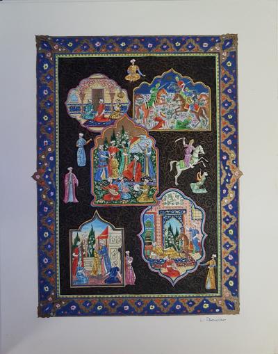 Le jardin des roses - SAADI - Miniatures persanes par Lucy Boucher 2