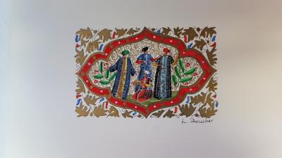 Le jardin des roses - SAADI - Miniatures persanes par Lucy Boucher 2