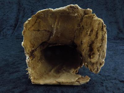 Égypte - Ancien sarcophage en stuc décoré 2