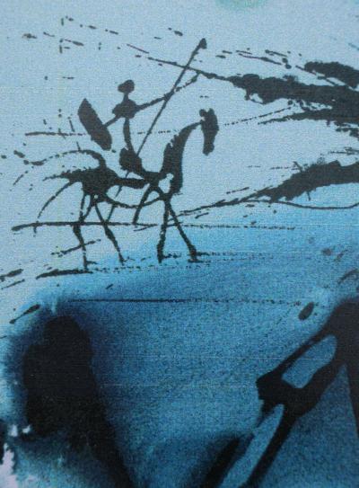 Salvador DALI (d’après) Don Quichotte - Lithographie 2