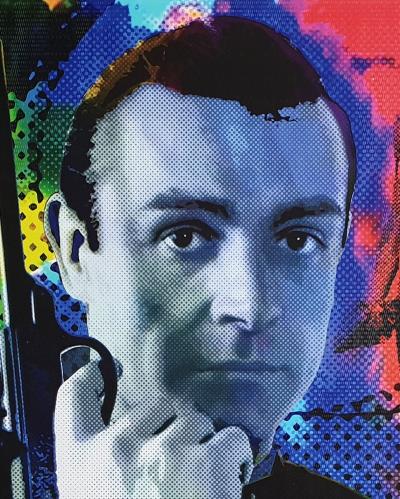 Vincent SABATIER - James B, 2019 - Sérigraphie signée au crayon 2