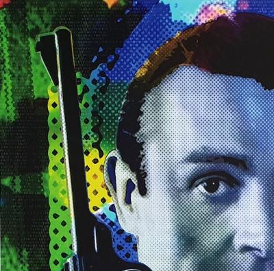 Vincent SABATIER - James B, 2019 - Sérigraphie signée au crayon 2