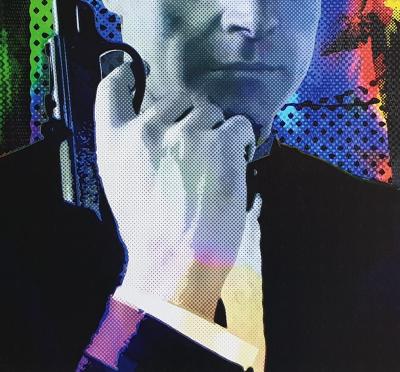Vincent SABATIER - James B, 2019 - Sérigraphie signée au crayon 2