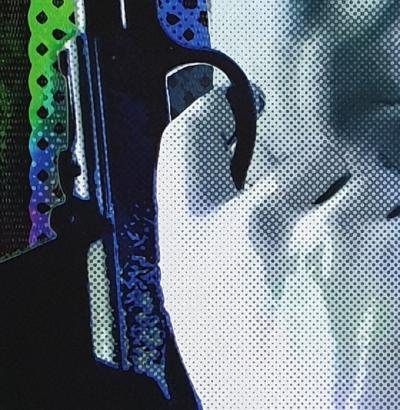 Vincent SABATIER - James B, 2019 - Sérigraphie signée au crayon 2