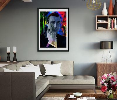 Vincent SABATIER - James B, 2019 - Sérigraphie signée au crayon 2