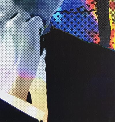 Vincent SABATIER - James B, 2019 - Sérigraphie signée au crayon 2