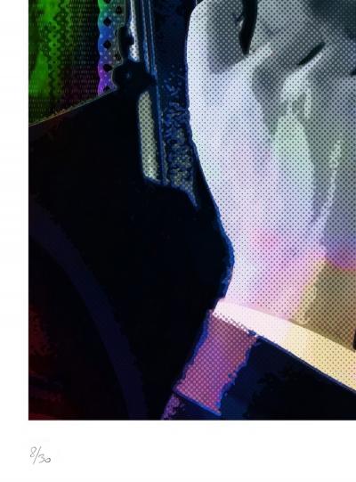 Vincent SABATIER - James B, 2019 - Sérigraphie signée au crayon 2