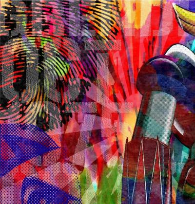 Vincent SABATIER - Goldorak II, 2019 - Sérigraphie signée au crayon 2