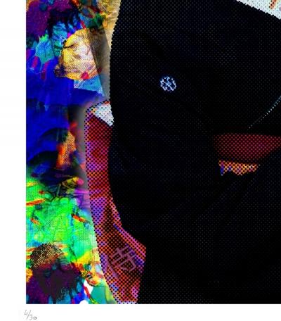 Vincent SABATIER - Geisha IV, 2019 - Sérigraphie signée au crayon 2